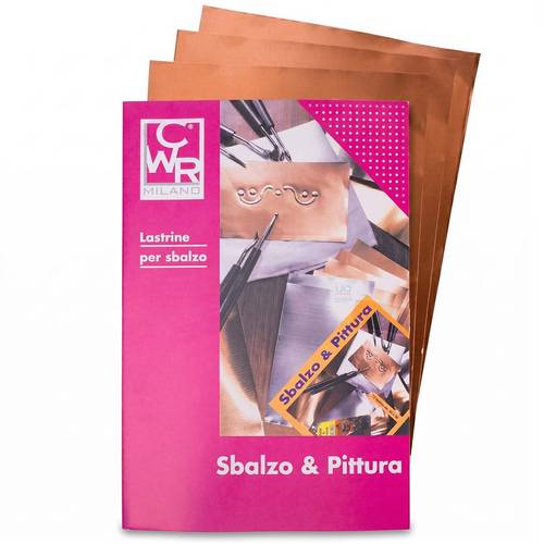 Copper Embossing Sheets Set – 20 x 30 cm 12 pcs