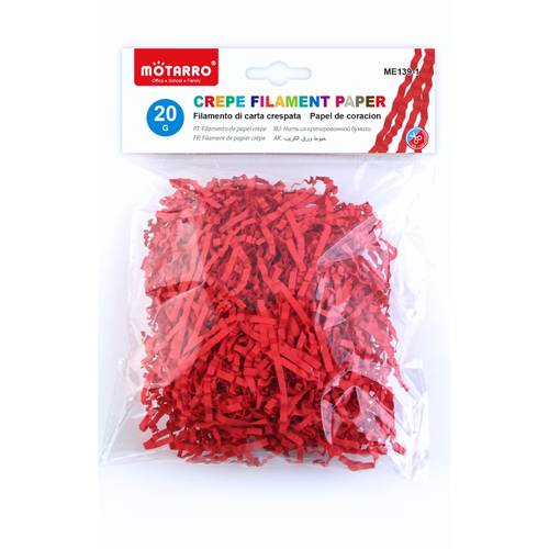 Gift Shredded Paper Red 20g