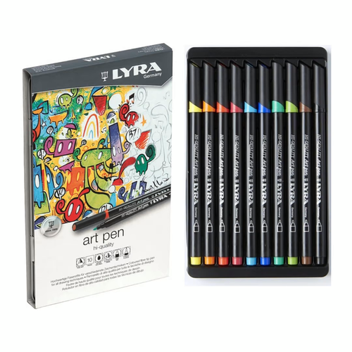 Lyra Hi-Quality Art Pen 10 Pcs