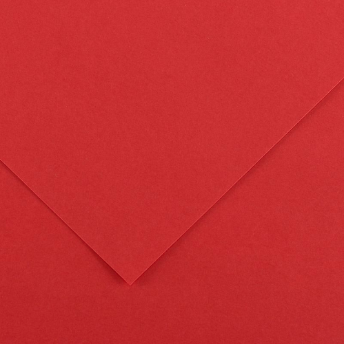 Canson Iris Vivaldi A4 185 gsm Smooth Color Paper -Red- 15 Sheets