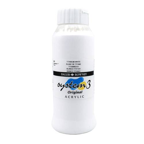 Daler Rowney, System 3 Original 1 Liter Titanium White