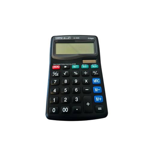 Electronic Calculator LE-3020 Black