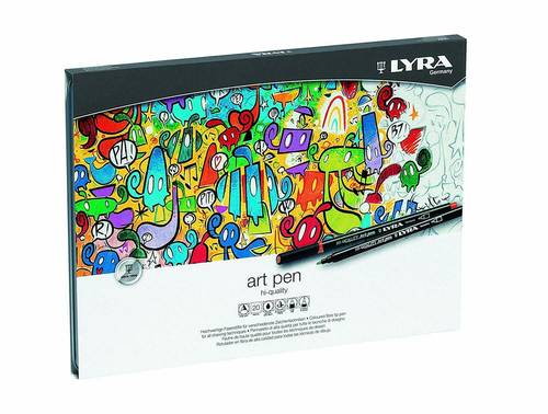 Lyra Hi-Quality Art Pen 20 Pcs
