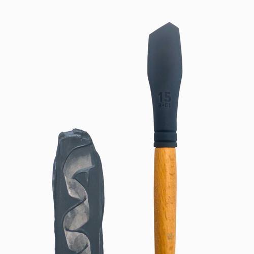 Princeton, Catalyst Silicone Blade Tool 15mm - Grey