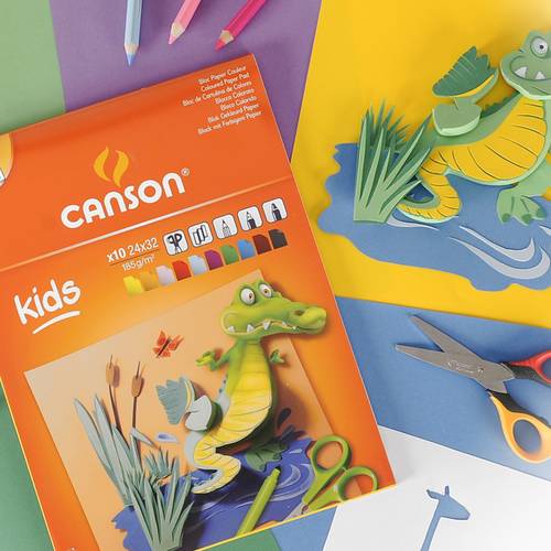 Canson® Art Craft Colour Creation Pads for Kids 10sheets 180g