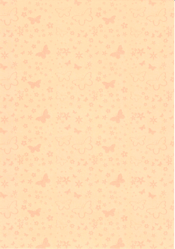 ARAFAT, A4 Butterfly Perfumed Paper 180 gms 50 Sheets Peach