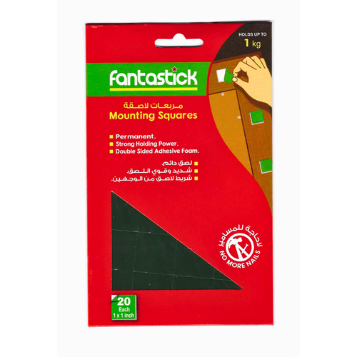 Fantastick Mounting Square Double Sided Tape 