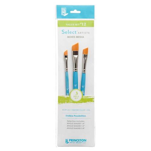 Princeton Paint Brush Set of 3 Value set 12