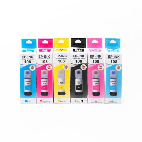 Epson 108 Ink 6 Colors Pack