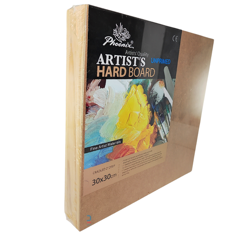Phoenix Hard Board unprimed 30x30cm
