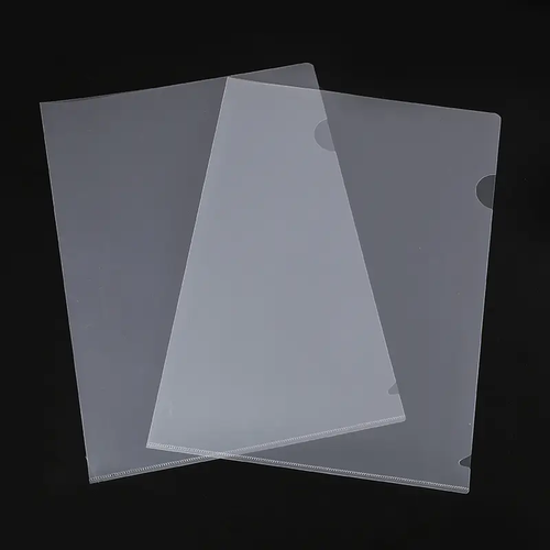  Transparent File L Shape 100 pcs
