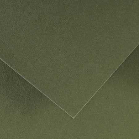 Canson Iris Vivaldi A4 185 gsm Smooth Color Paper -Khaki green- 50 Sheets