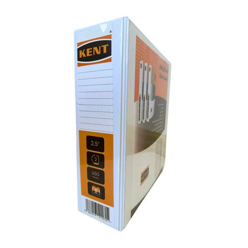 KENT 2 D Ring Binder A4 2.5 inch