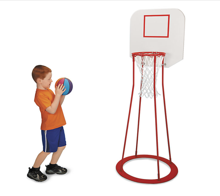 لعبة كرة السلة للمبتدئين مع حائط صد