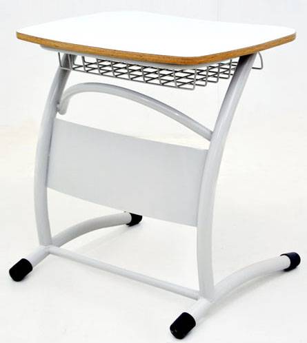 طاولة طالب مع سطح قابل للكتابة والمسح