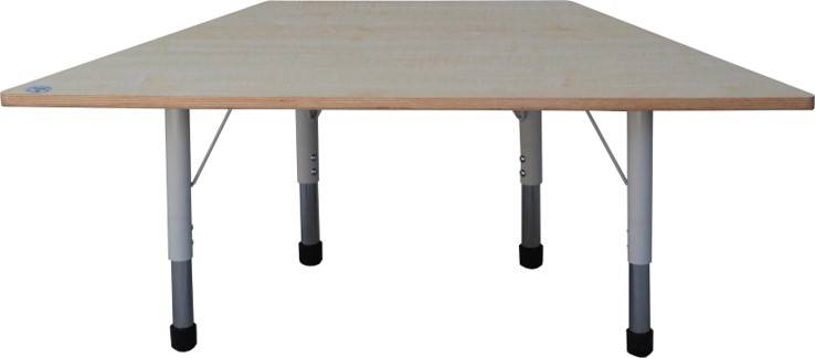 طاولة شبه منحرفة مقاس 60X120 سم