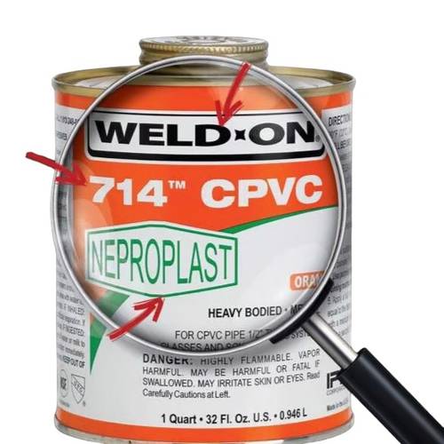 غراء مواسير حار2/1 كيلو WELD.ON 714tm نيبرو
