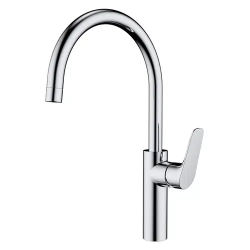 خلاط مجلى مع حنفية عالية كروم TREDEX 942006