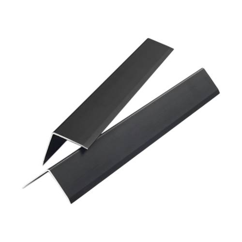 بروفايل حماية زوايا بلاط المنيوم اسود مطفي 2سم × 2.5 متر AA002-BM-20W