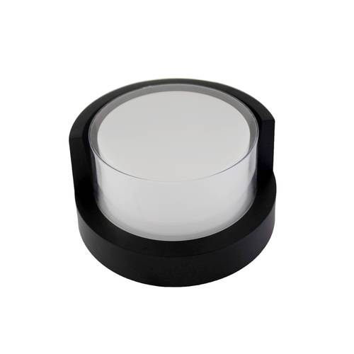جداري خارجي مدور اسود اضاءه اصفر XF6101/BK+WW