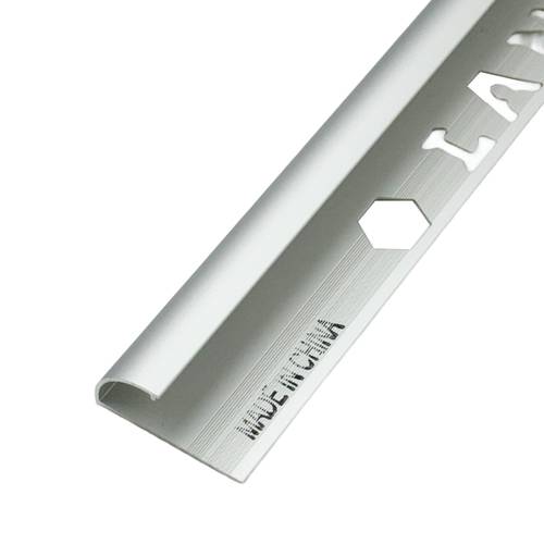 زاوية زينة مبروم سلفر مطفي 2.50 متر 12.5مم  TA002-SM-12.5H LANDBUILD