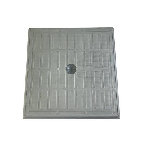 غطاء تفتيش بلاستيك 30×30 رمادي