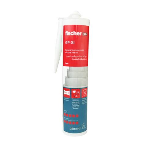 سيلكون شفاف 280 مل fischer 569747