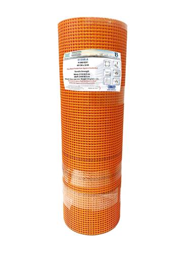 شبك لياسة فايبر برتقالي 60CM-50M ايطالي LANDBUILD