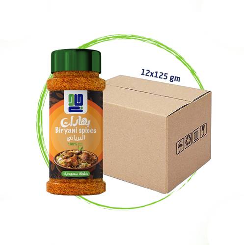 كرتون بهارات البرياني 12x125gm