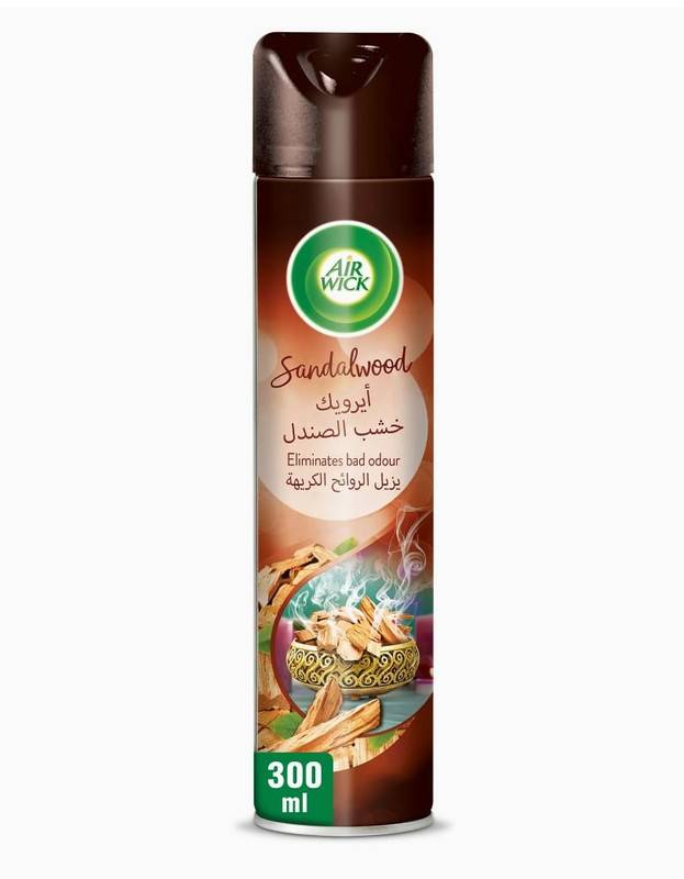 ايرويك بخاخ معطر جو برائحة خشب الصندل 300 مل