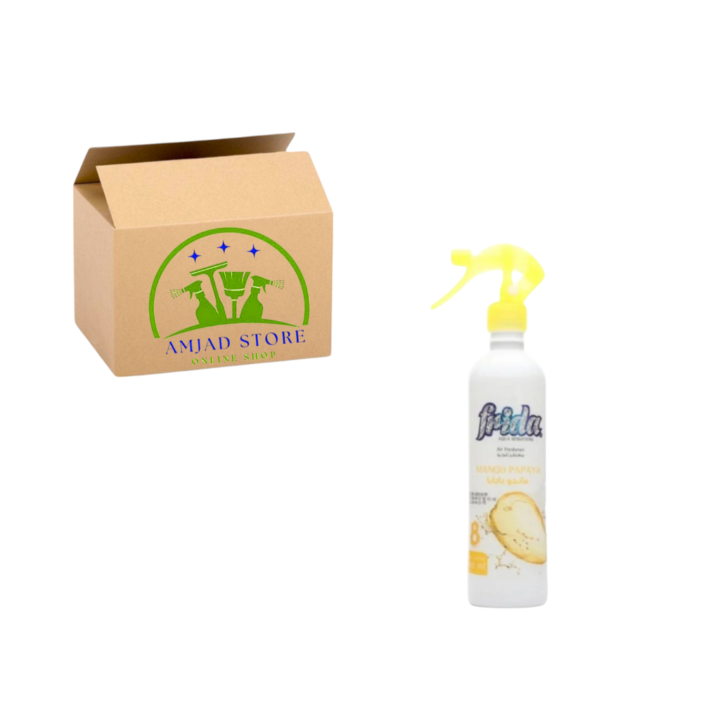 كرتون - فريدا معطر جو مانجو وبابايا 460مل*6عبوات
