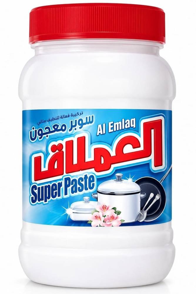 سوبر معجون لتنظيف الاواني الاصلي برائحة عبير البوكيه، 1كجم