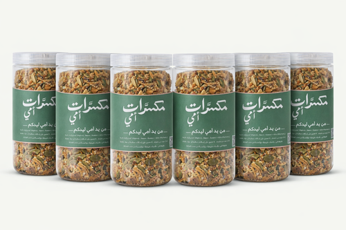 بكج مكسرات أمي 6 علب