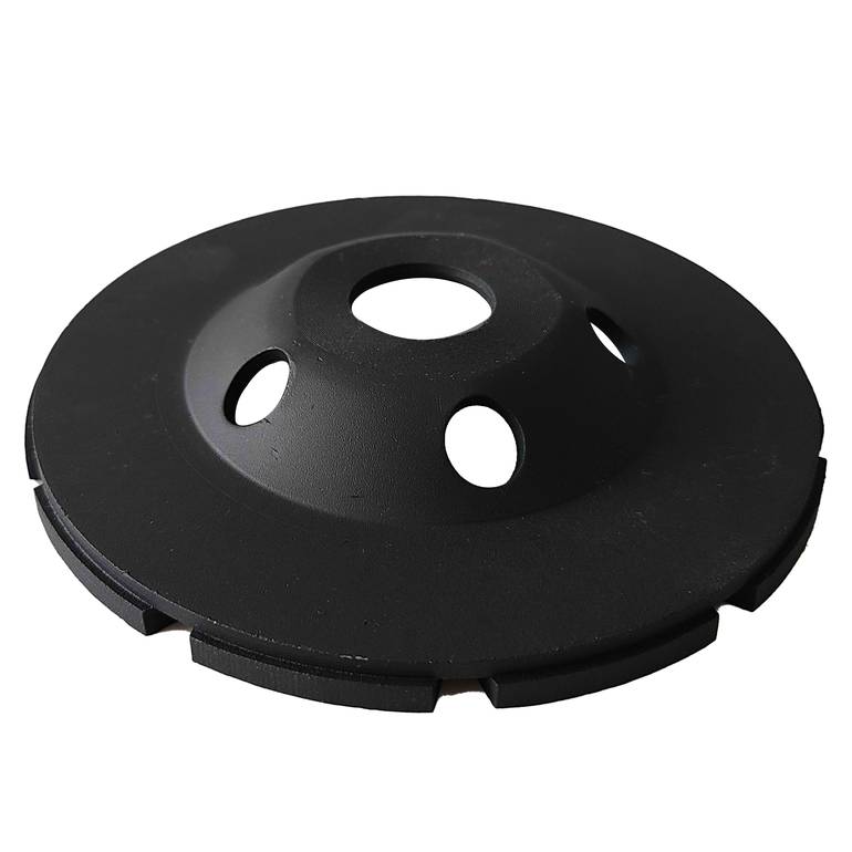 Φ125*22.23mm*H5*8*SN20 Cold Pressed Double Rows Diamond Cup Grinding Wheel Rough Finish used for grinding and polishing concrete,granite,marble and stone