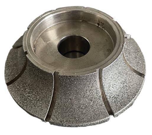 Electroplated wheel for stone grinding 140x30mm