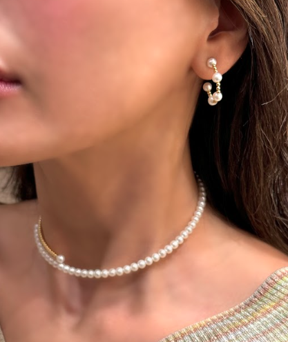 حلق لؤلؤ من كولكشن The Pearl