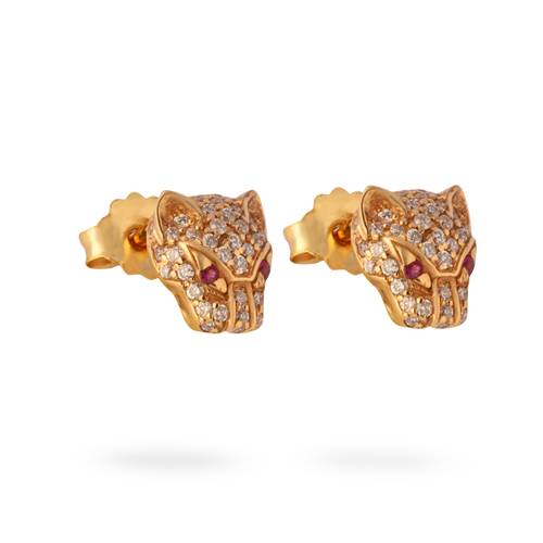 Tiger Earring 