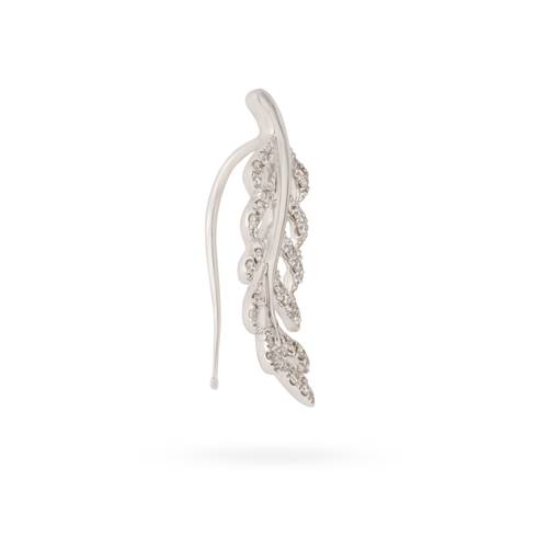 Soft Pavé single earring