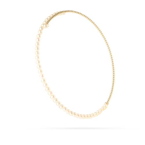 سلسال لؤلؤ تشوكر مرن من كولكشن THE PEARL