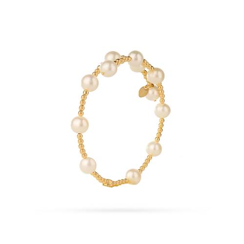 White Lulu flexible bracelet