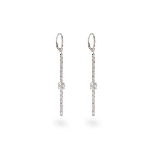 Sleek Pave earring 