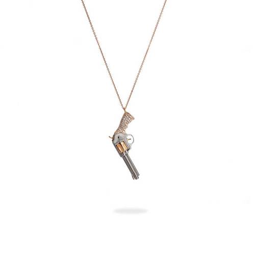 Army Big gun Necklace