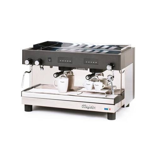 ماكينة قهوة ايطالية ماركة ماجيستر لون اسود اتش ار سي -  Magister Coffee Machine ITALIAN HRC