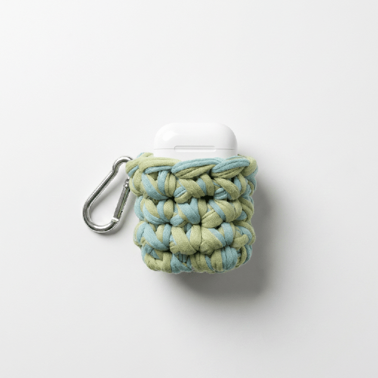 حافظة سماعات (نسمة النعناع) - Minty Breeze AirPods Case
