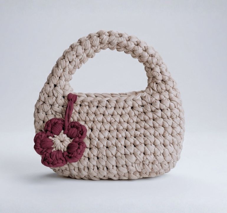 حقيبة زهرة الرمال - Dune Bloom Handbag