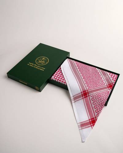 شماغ حفاوة العطار 2 الاحمر