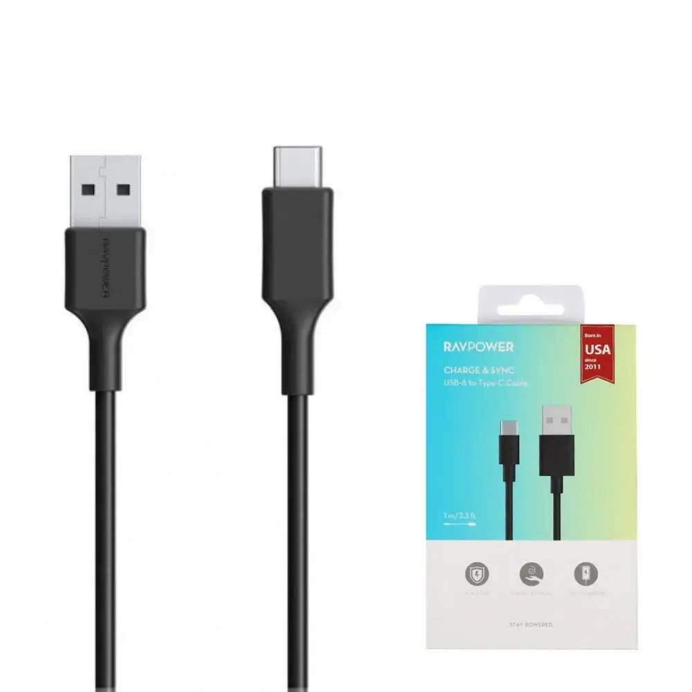 كيبلRavpower USB TYPE-C 