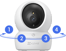 كاميرا واي فاي EZVIZ H6C 