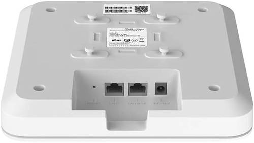 نقطة اتصال شبكة واي فاي 6 مزدوجة النطاق 1775Mbps تثبت على السقف من ريي، بلون ابيض