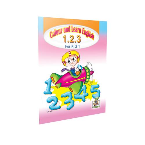 Colour and Learn English 1.2.3 For KG1